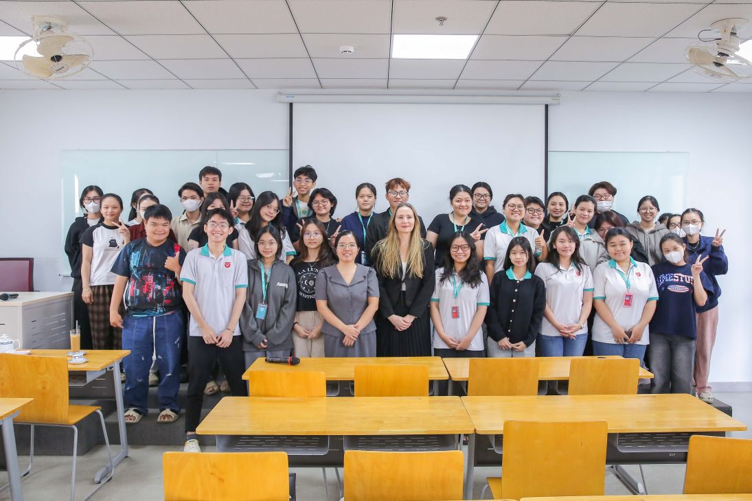 Faculdade de Enfermagem da Universidade Van Lang, em Ho Chi Minh City, no Vietnã